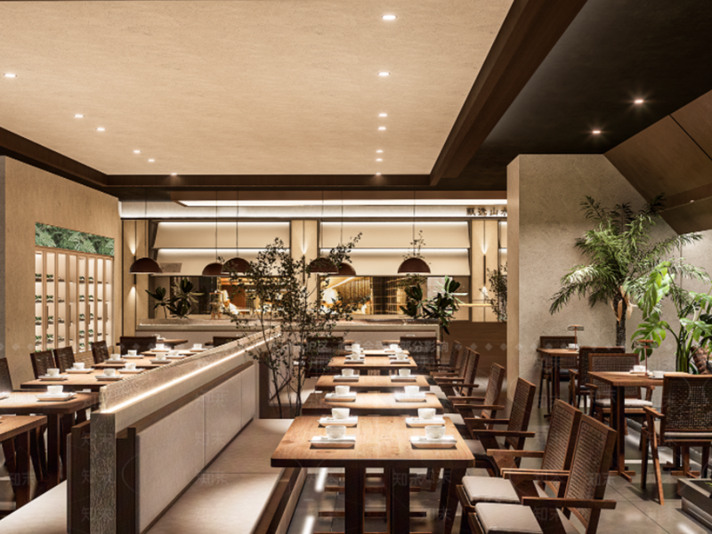 餐饮空间 居竹潮汕菜(图1)